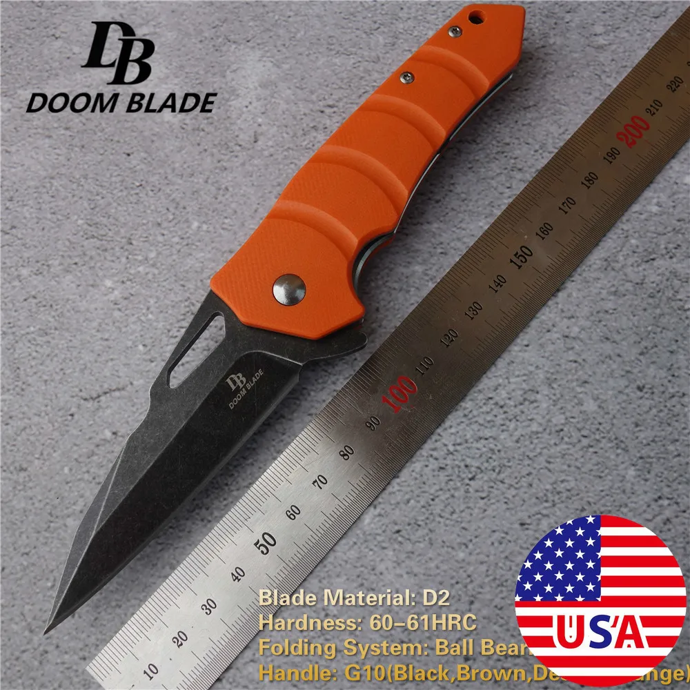 7 9 дюймовый нож 60 61HRC тактический для защиты кемпинга портативный выживания на