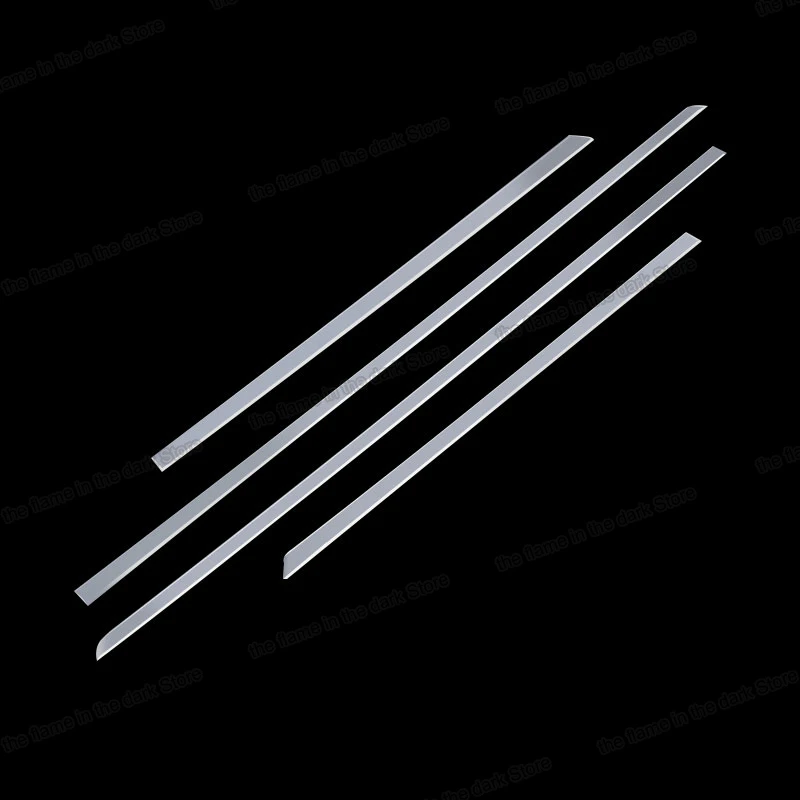 

Lsrtw2017 Stainless Steel Car Outside Door Edge Strip Trims for Mercedes Benz GLE GLS Class W167 X167 2020 2021