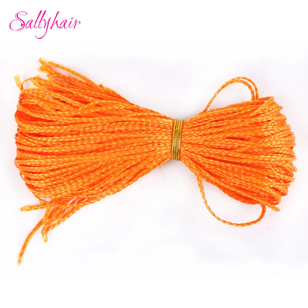 Sallyhair, Zizi, косички, вязанные крючком, коробка, косички, цветные синтетические волосы для наращивания, жук, серый блонд, вязанные волосы, 48 прядей/упаковка