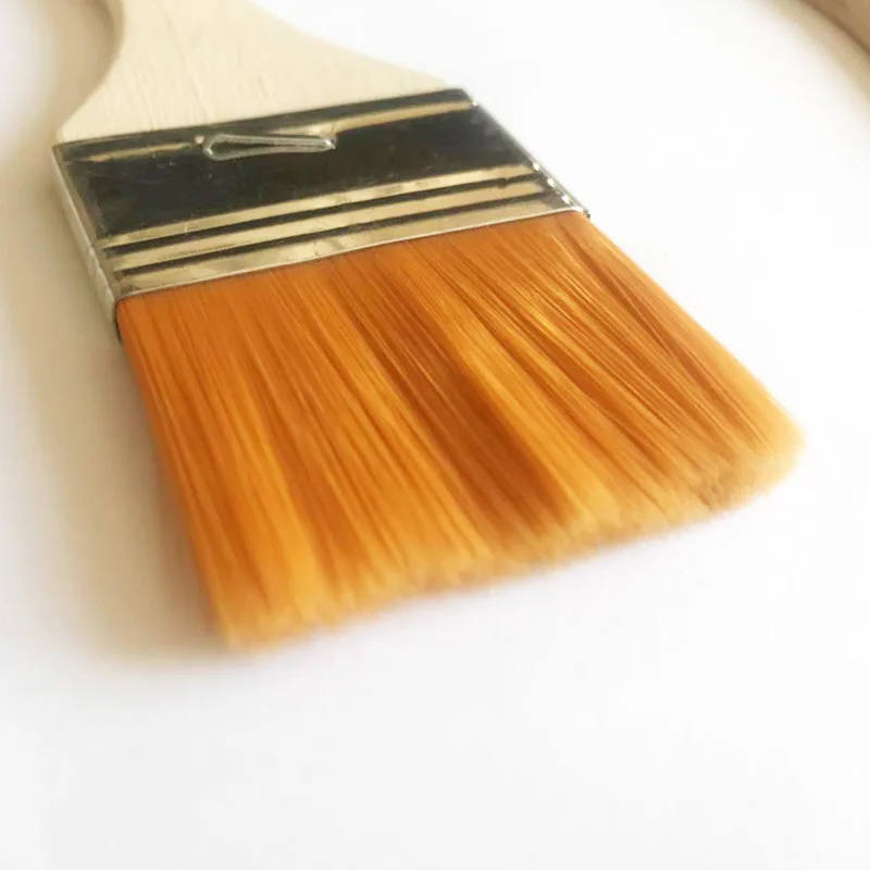 Нейлоновая кисть для масляной живописи щетка барбекю щетины пыли |