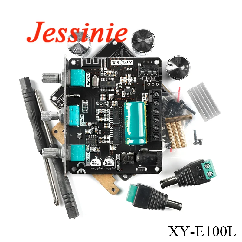 E100L E30H 2 1 канал Bluetooth-совместимый 5 0 цифровой усилитель мощности плата модуль 15 Вт *
