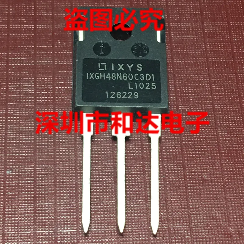 

5pcs IXGH48N60C3D1 TO-247 IGBT 600V 75A