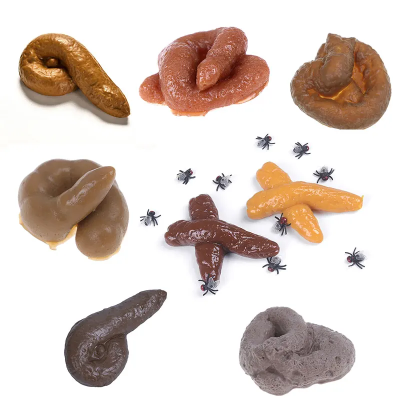 Лидер продаж для розыгрыша искусственный корма дерьмо ПУ брутто шутка пакость