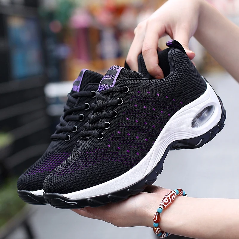 Женские кроссовки сетчатые беговые Женская прогулочная обувь для танцев