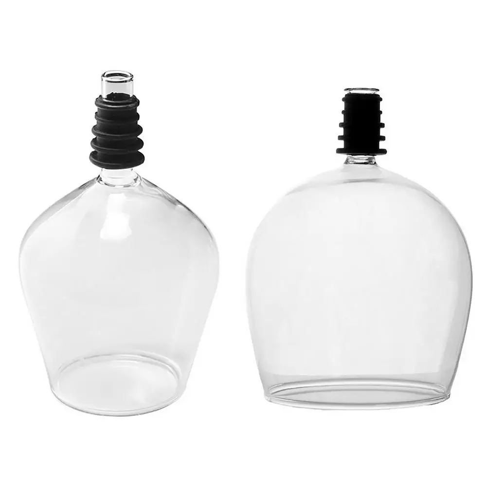 Стеклянная винная бутылка прочные пробки Binge питьевой партнер бокал для красного