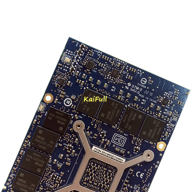 Видеокарта VGA оригинальная GTX 980M GTX980M N16E-GX-A1 ГБ 8 для ноутбука Dell Alienware MSI GT60 GT70 GT72 Clevo