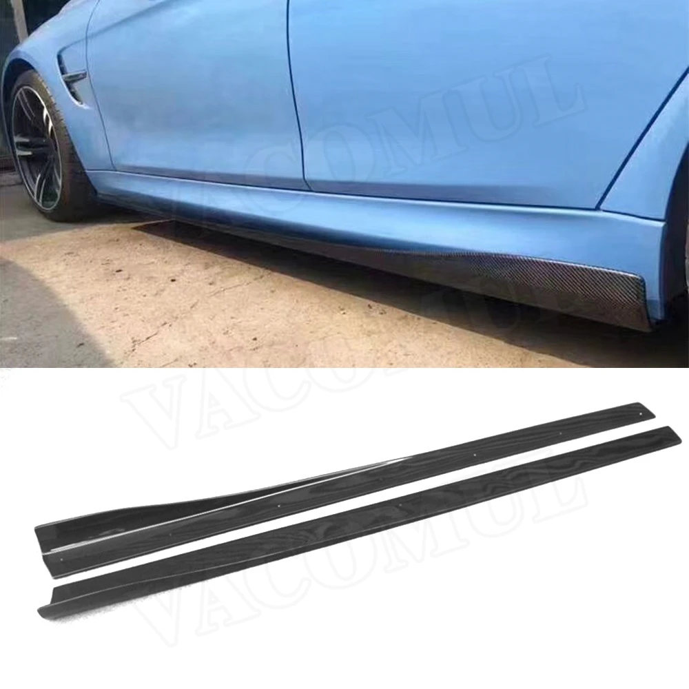 3 4 Подставка тренога из углеволокна серия сторона юбки фартук для BMW F80 M3 F82 F83 M4 2012