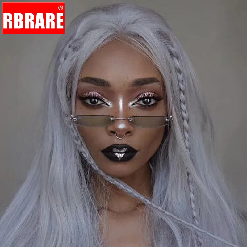 Очки солнцезащитные RBRARE зеркальные для мужчин и женщин небольшие квадратные