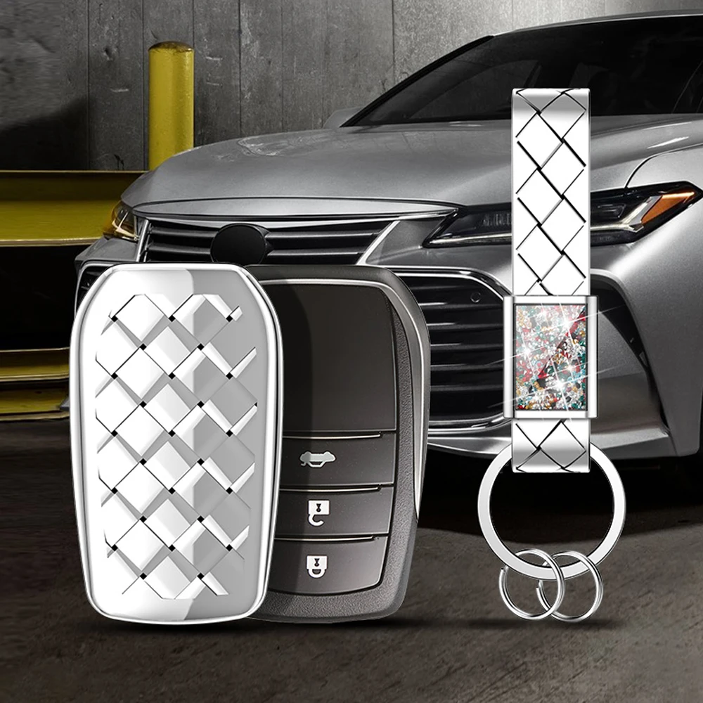 2/3/5 кнопки ТПУ Автомобильный Брелок чехол кожа для Toyota Hilux Fortuner Land Cruiser Camry Coralla Crown