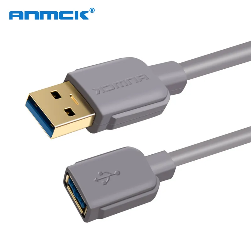 Anmck USB кабель удлинитель 3 0 для смарт ТВ PS4 Xbox One SSD USB3.0 2 к кабеля передачи данных м 5 м|Кабели данных| |