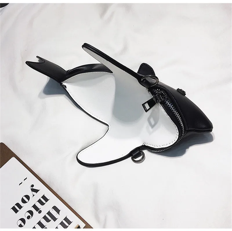 

Funny Shark Women Shoulder Bags Cartoon Chain Messenger Bag Ladies Lovely PU leather Phone Bag Crossobdy Bags Bolsas Femininaf