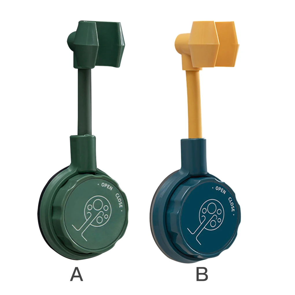 

Suction Cup Shower Holder Adjustable Shower Head Holder Universal Bathroom Bracket Nozzle Base Stand Punch-Free 360Rotation 1pc