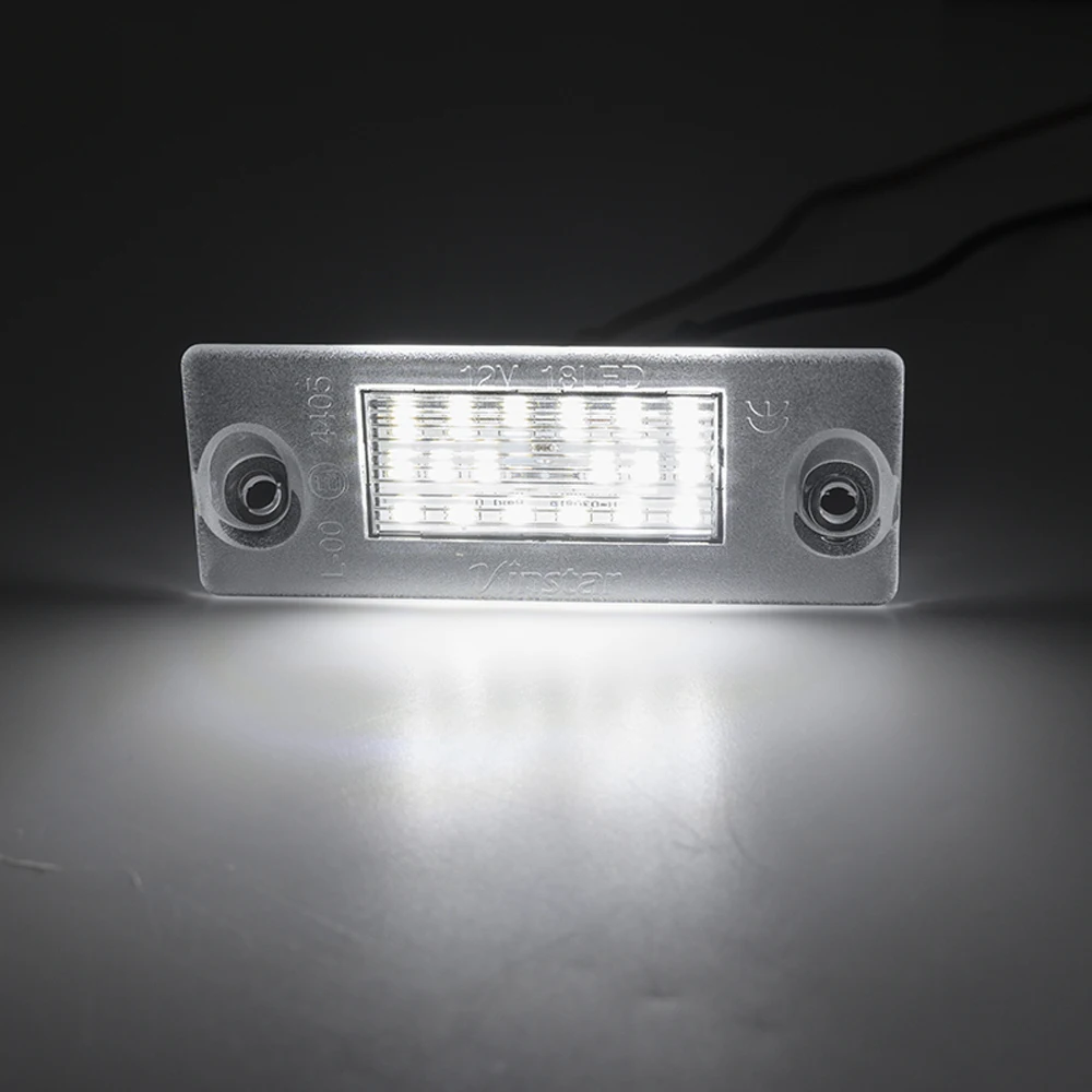 

For Audi S5 A3/S3/Sportback 8L A4/S4 Avant B5 Avant/Wagon High Brightness White LED License Plate Light Number Plate Lamp