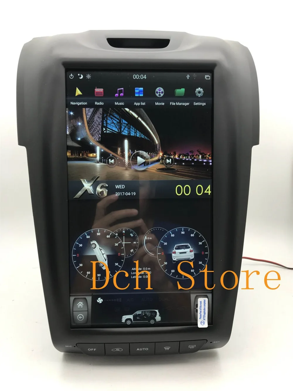12,1 дюймов вертикальный tesla стиль Android 8,1 автомобильный dvd-плеер gps навигация радио для ISUZU D'MAX DMAX MUX 2012-Chevrolet S10 стерео