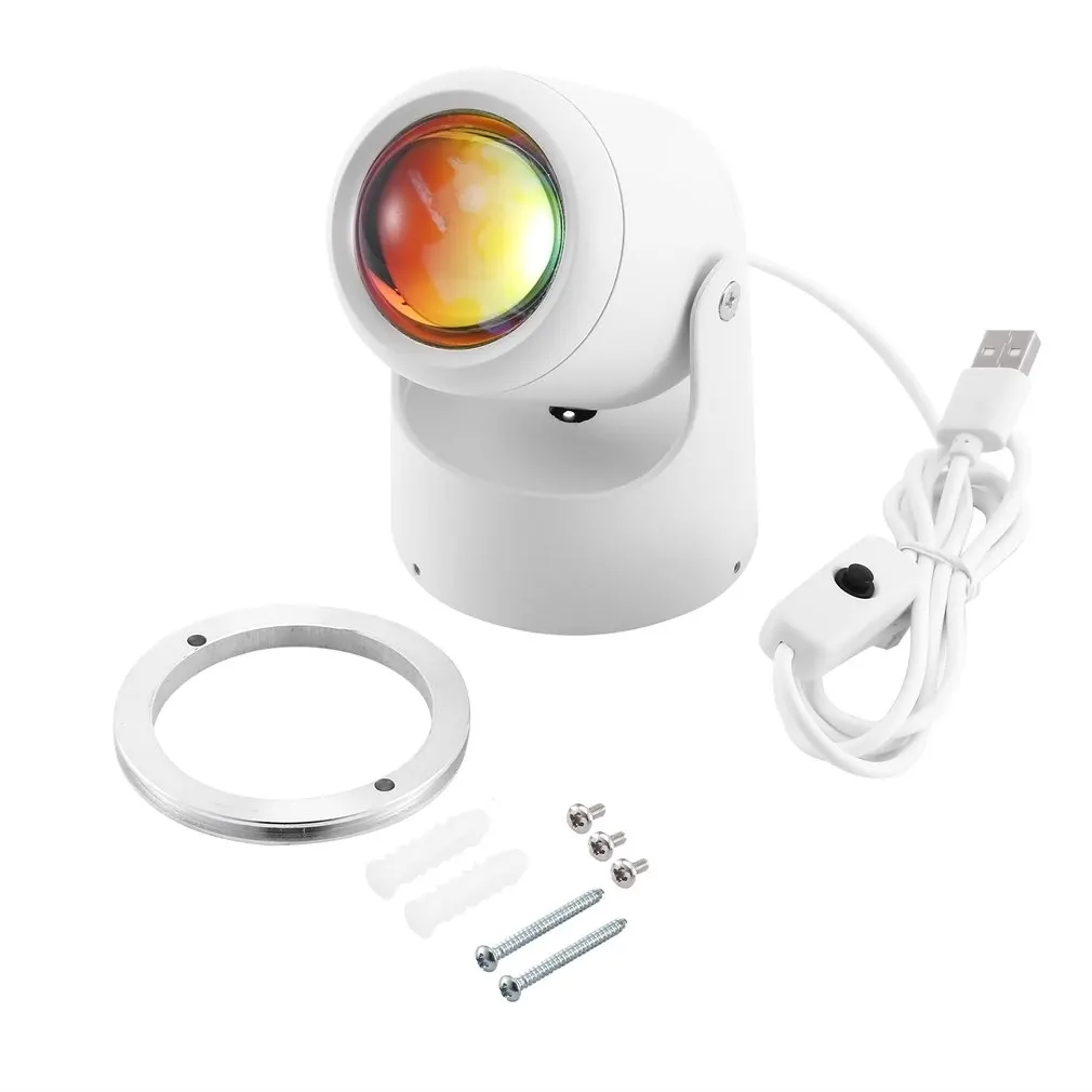 

Small Mini Wall Hanging Sunset Light Live Room Environment Photography Light Photo Atmosphere Creation Light
