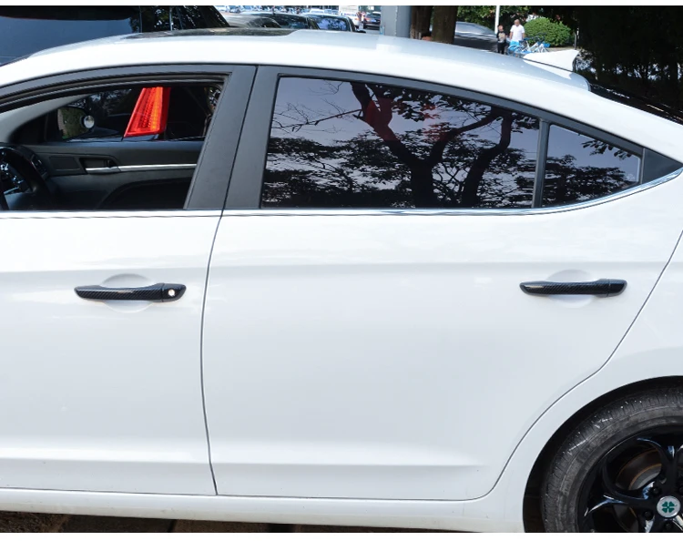 Hyundai i30 GT PD Elantra 2017 2020 Новый хромированный чехол из углеродного волокна для ручки
