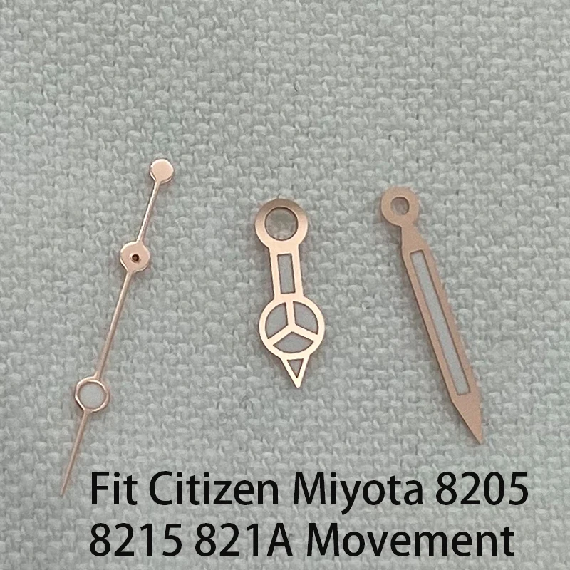 Зеленые светящиеся стрелки для часов аксессуары рук запчасти Seiko NH35 NH36 Miyota 8205 8215