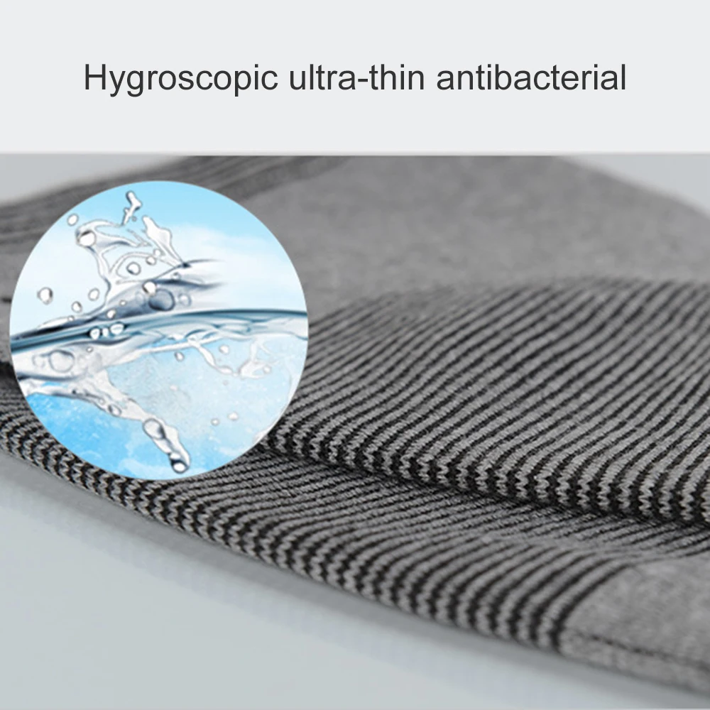 Бамбуковые угольные наколенники с высокой эластичностью для теплой защиты от артрита во время велосипедных прогулок на свежем воздухе для мужчин и женщин.