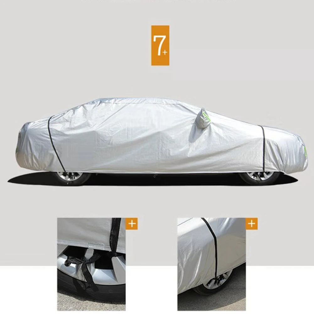 Универсальные водонепроницаемые чехлы для автомобиля защита от УФ лучей пыли