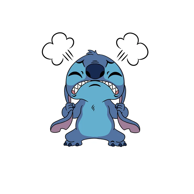 1 шт. хит продаж Лило & стежок патч железо на одежде DIY Декор Термочувствительная