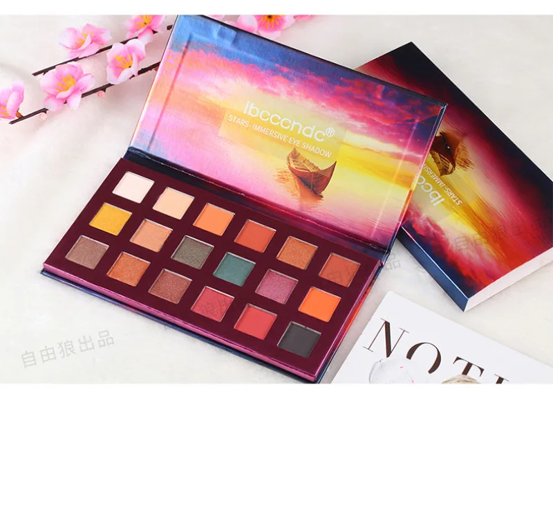 Палетка теней ibcccndc для век с плавающими тенями 18 цветов женщин макияжа |