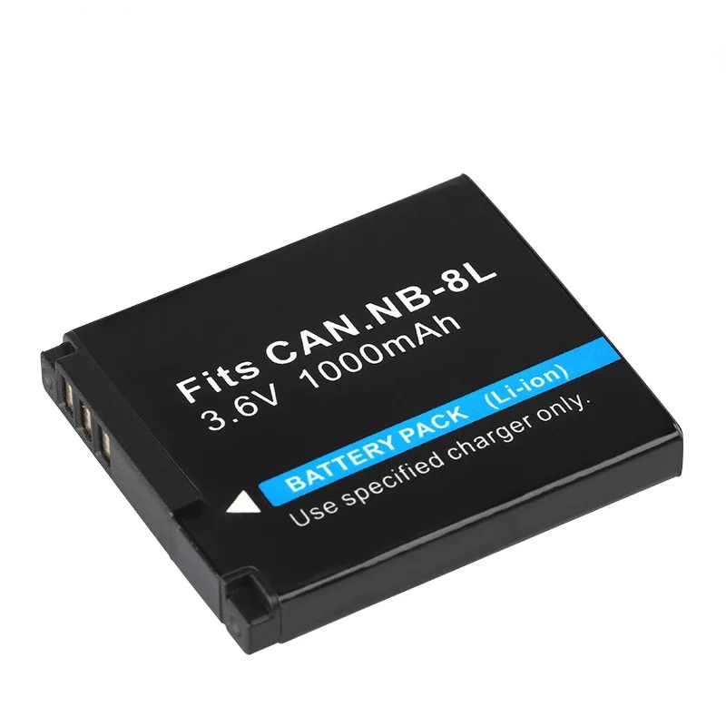 

3.6V 1000mAh NB-8L NB8L NB-8L Camera Battery for Canon PowerShot A3100 A3200 A3300 IS A2200 IS A3000 IS A1200