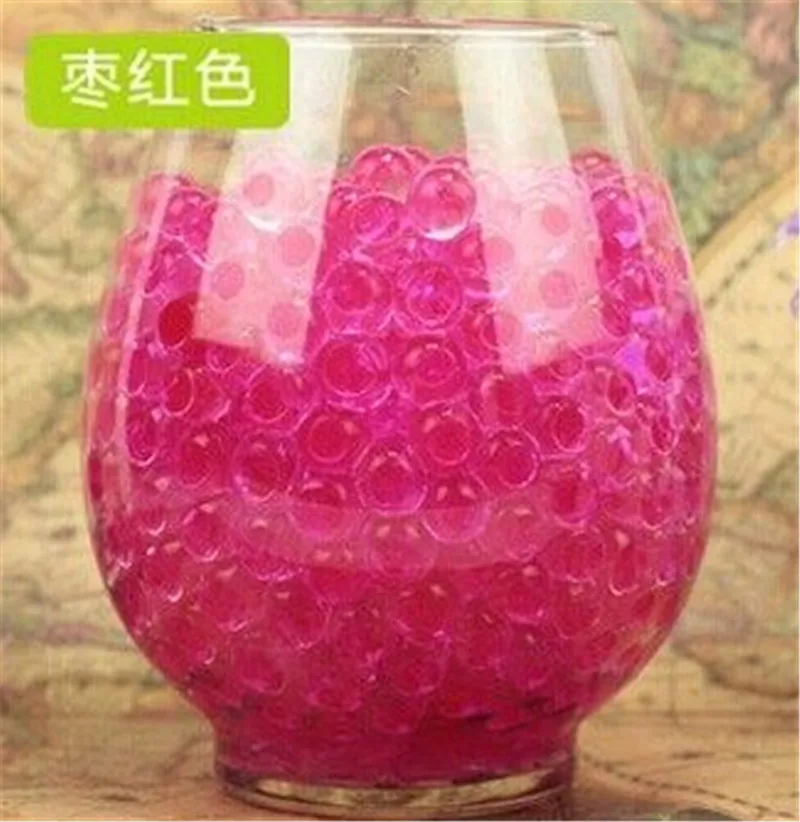 200 искусственные бусины для украшения дома в форме жемчуга кристалл почвы водные