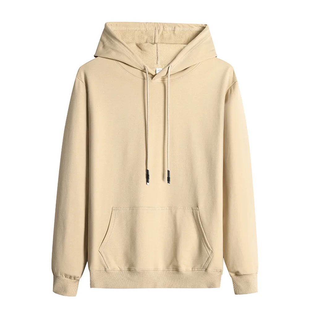

Men Solid Sweatshirt Hoodie Men Casual Hip Hop Hooded Hoodies Loose Ovesized Cotton Street Fashion Men Hoodies