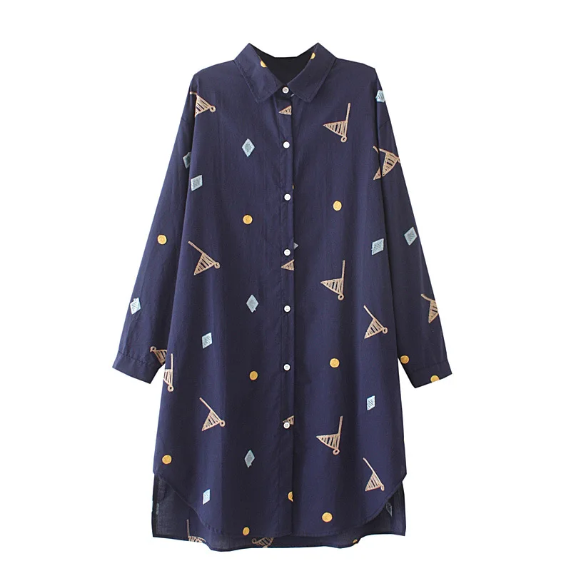 Осенняя женская рубашка с цветными флагами топы женские блузки длинным рукавом