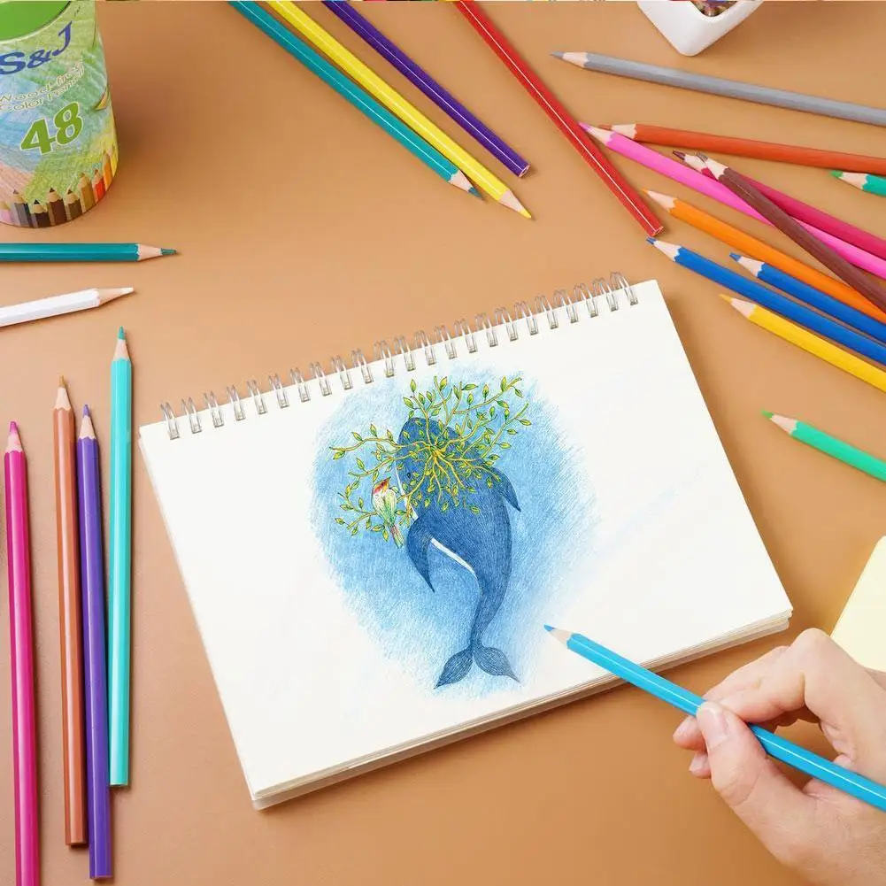 

12/24 Colors Professional Drawing Pencils Graffiti Color DIY Art Color Artist Coloring Supplies Sketching Lead Pencil Schoo J7L2