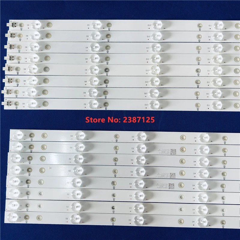 16pcs LED strip LB-PC3030-GJD2P5658X14UHD-L-H/LB-PC3030-GJD2P5658X14UHD-R-H 65ADM2-L 65ADM2-R 65PUS6121 65PUF6656 TPT650UA | Лампы и
