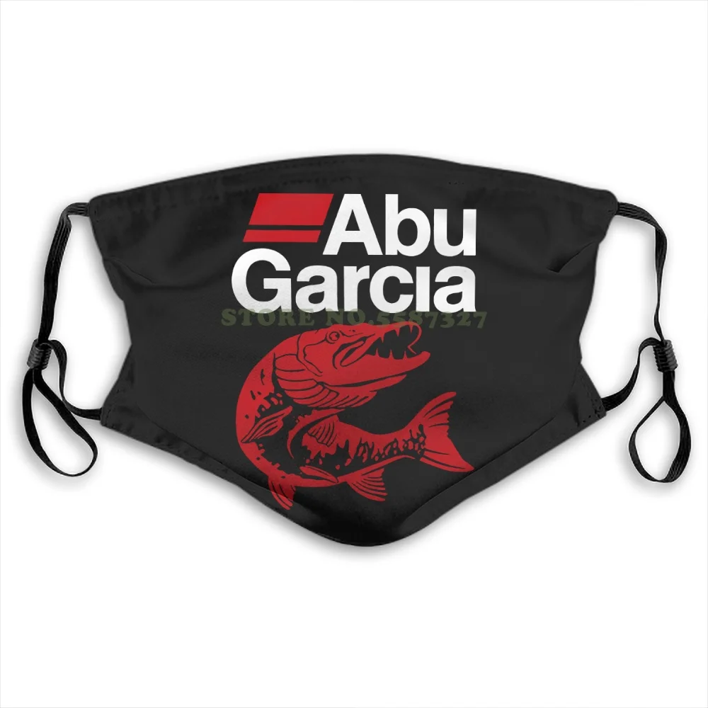 

Новые модные смешные многоразовые маски Abu Garcia Fisher черного размера