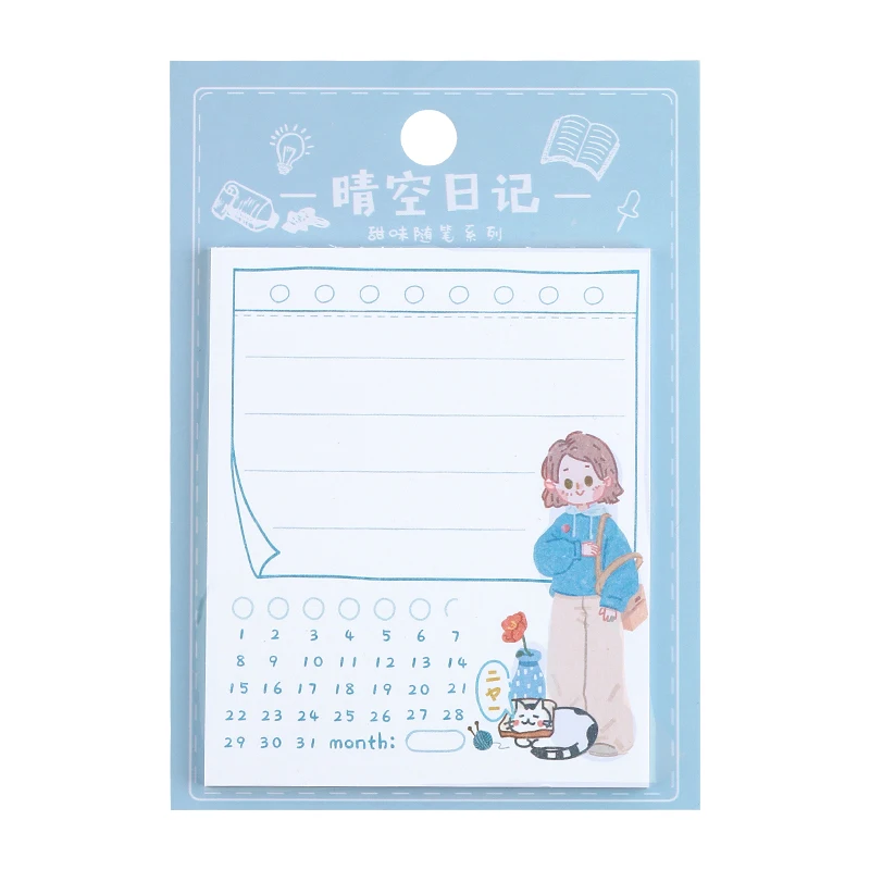 30 шт./компл. Kawaii Memo Pad милые Липкие заметки чтобы сделать список отправить его
