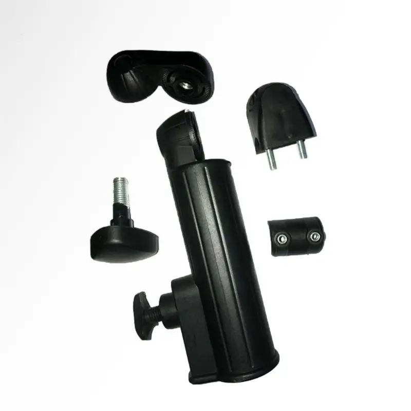 

Golf Trolley Cart Accessories Adjustable Umbrella Holder Clubbers