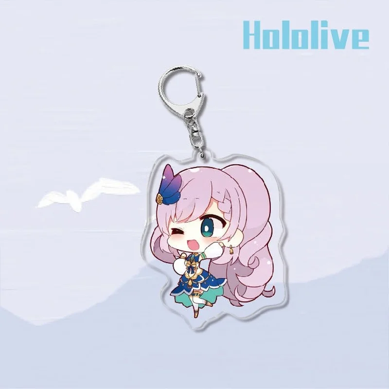 Hololive женский аниме брелок для ключей мужской мультяшный модный Ookami Mio унисекс