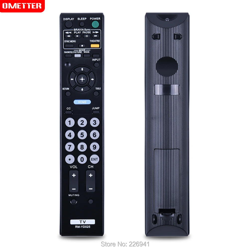 Новый универсальный RM YD025 для Sony ТВ дистанционного Управление KDL 32L4000 37L4000 19M4000