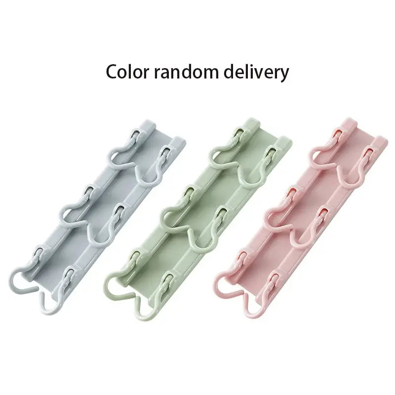 Random Color 1piece Кухонный шкаф для ванной комнаты, верхние крючки для полотенец, самоприлипающийся Органайзер, полка из пластика, скандинавский Домашний Органайзер, верхние крючки, аксессуары - Цвет: Random Color 1piece