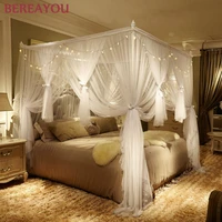 2 layer mosquito net no frame for twin full queen king bed bedcover curtain for baby kids reading playing bed canopy home decor