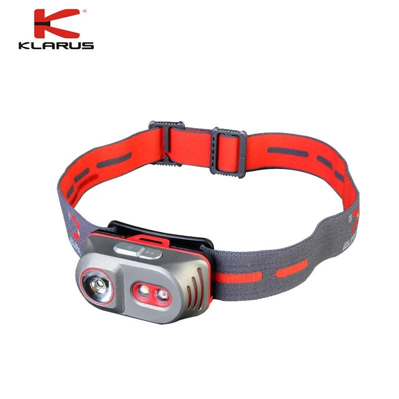 Original KLARUS H1A Titanium Headlight 550LM Cree XP-L V6 LED Headlamp with USB Rechargeable by 14500 Battery