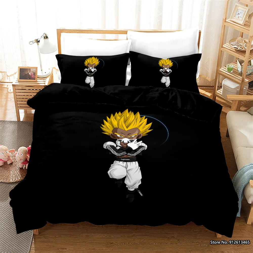 

Модный комплект постельного белья с иммортным рисунком Драконий жемчуг солнце вукун черепаха для взрослых и детей для спальни декоративны...