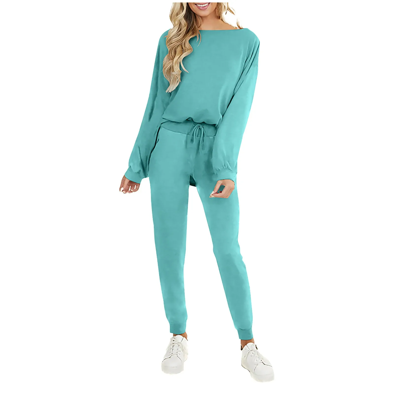 

Women's Tracksuit Hoodies 2 Piece Set Sweatshirt + Pants Women Sport Suit Spring And Autumn Sportswear 2020 New Women Sports
