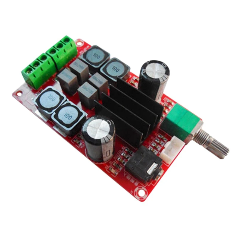 

XH-M189 Digital Power Amplifier Board TPA3116D2 Dual Channel Stereo Audio Amp High Power DIY 2X50W DC 5-24V