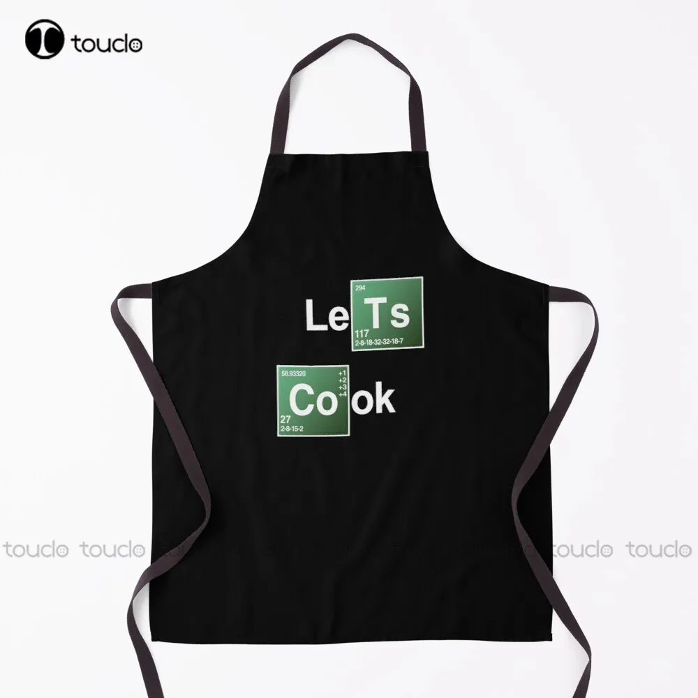 

Let'S Cook Breaking Bad Style Apron Aprons For Women Men Unisex Adult Garden Kitchen Household Cleaning Custom Apron