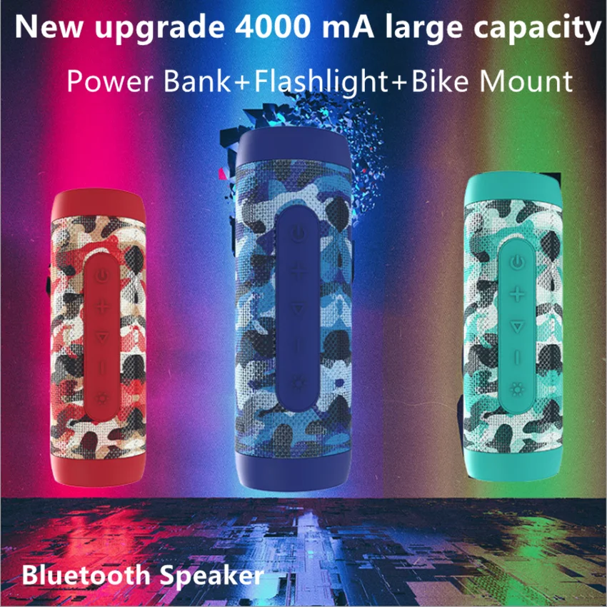 Zealot S22 Bluetooth колонка водонепроницаемая портативная уличная Беспроводная мини с