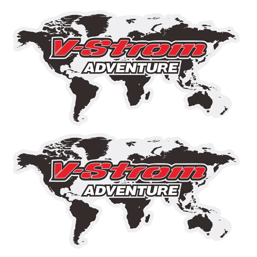1050XT Tank Pad Luggage Box Cases For Suzuki V-STROM DL 1000 650 250 1050 XT ADVENTURE TOURER Motorcycle Stickers VSTROM 2020 | Автомобили