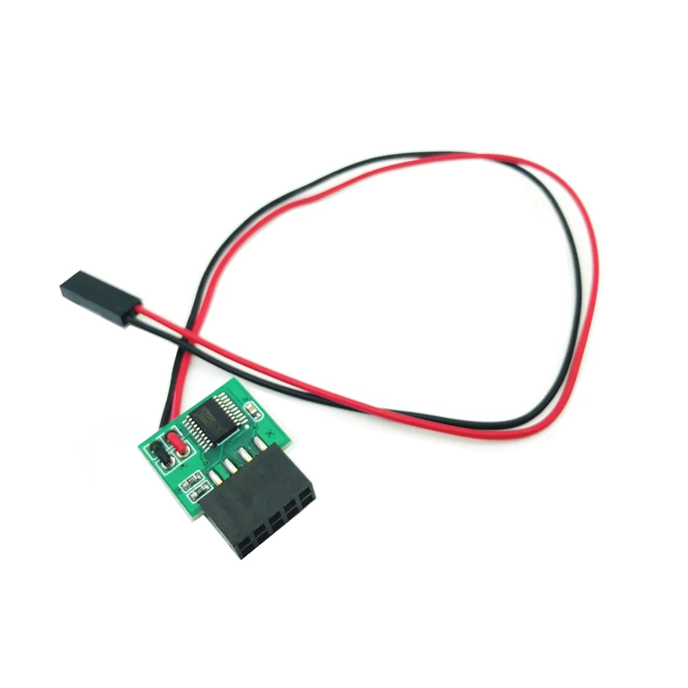 Новинка встроенный USB контроллер сброса BTBcoin для часов ПК карта собак синий экран