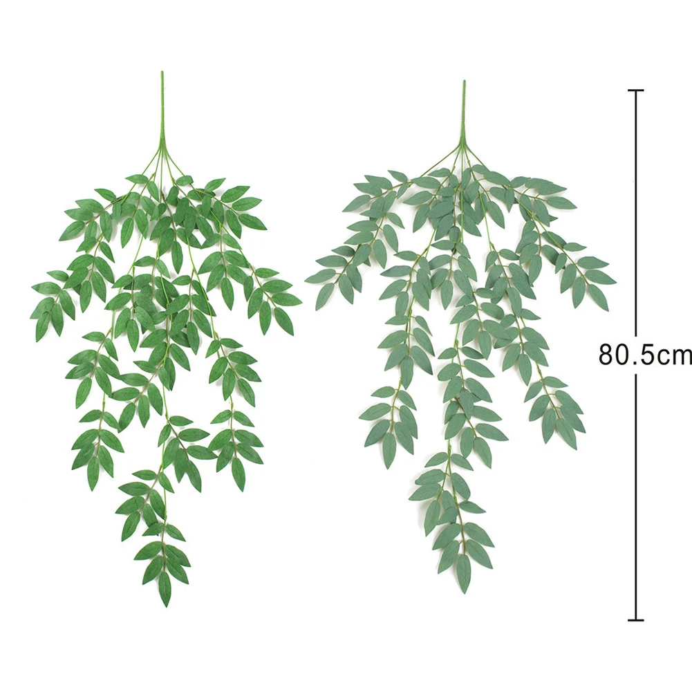 Искусственные цветы растения настенная лоза зелень гирлянда искусственная ива