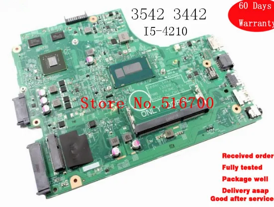 Материнская плата для DELL inspiron 3542 3442 13269-1 PWB FX3MC REV A00 | Компьютеры и офис