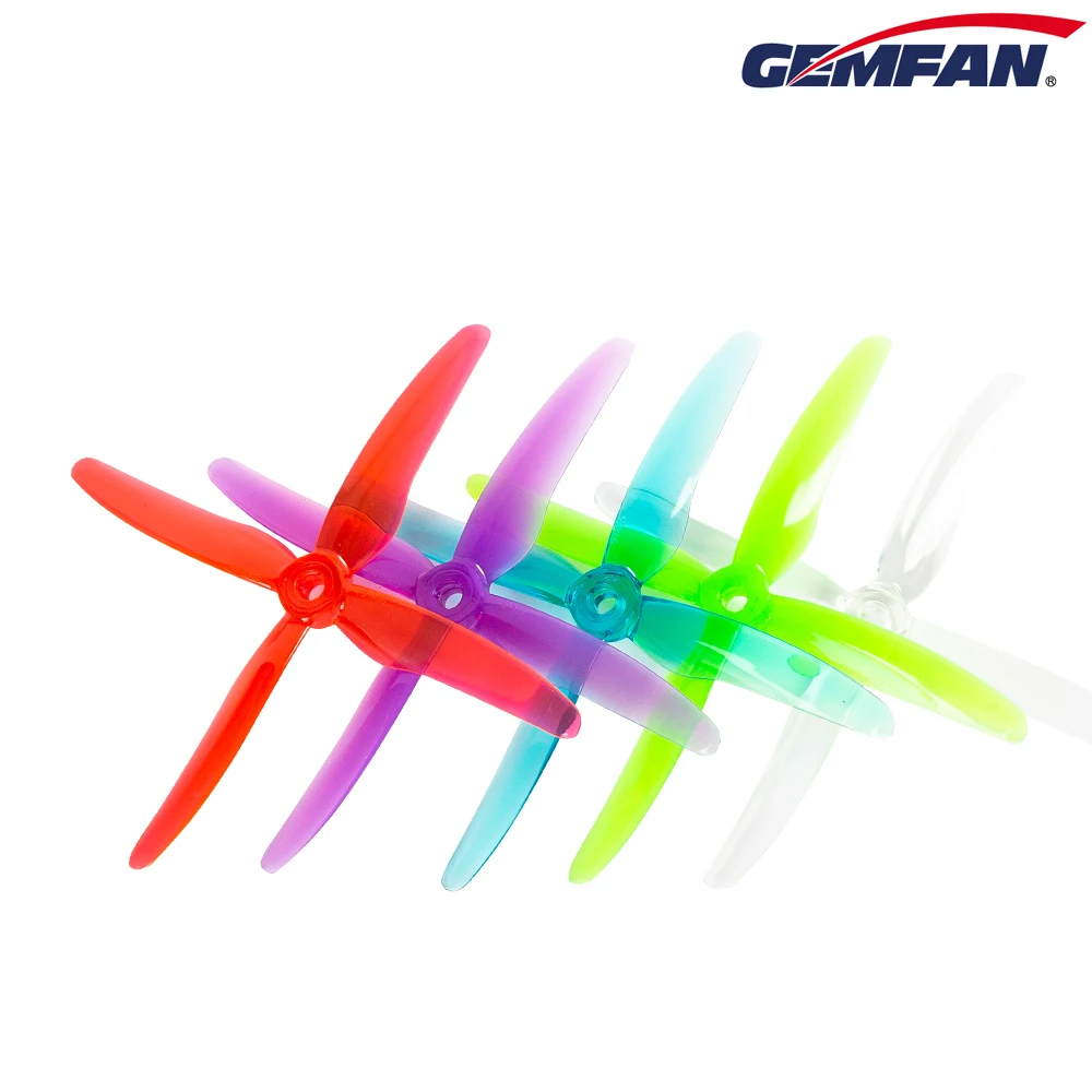 Gemfan Hurricane X Props 51455 4 Blade PC CW CCW Propeller для RC FPV Racing пары/8 шт. | Игрушки и хобби
