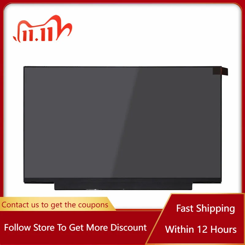 15.6 Inch NT156WHM-N44 V8.0 Fit NT156WHM N44 P/N: 5D10P53898 LCD Screen EDP 30PIN 60hz HD 1366*768 Laptop Matte Display Panel